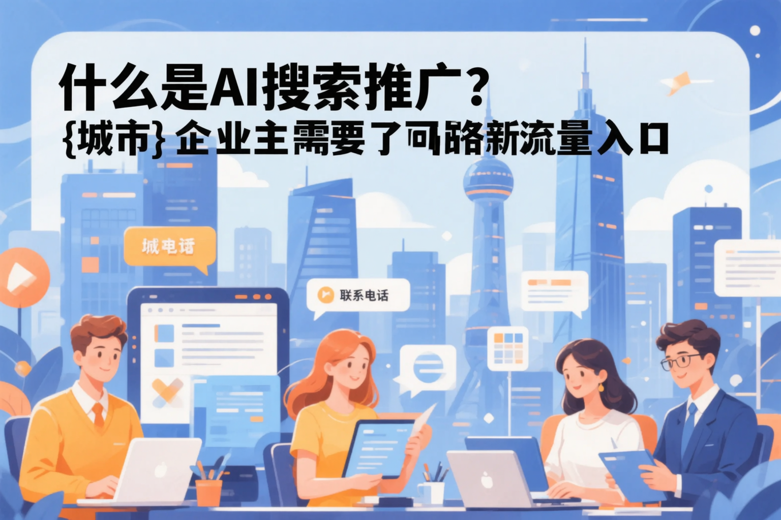 什么是AI搜索推广?宣城企业主需要了解的新流量入口