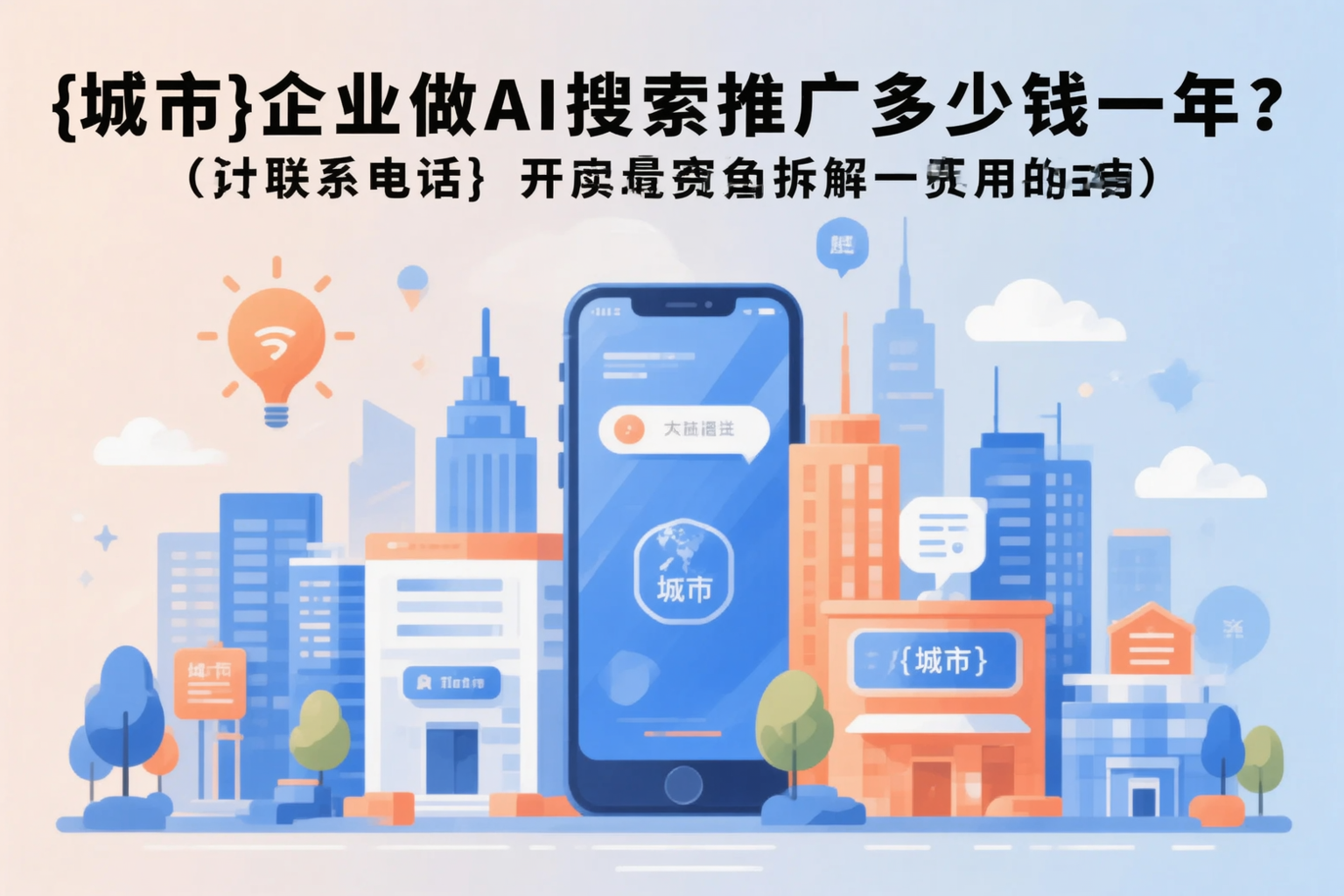 宣城企业做AI搜索推广多少钱一年?真实费用拆解