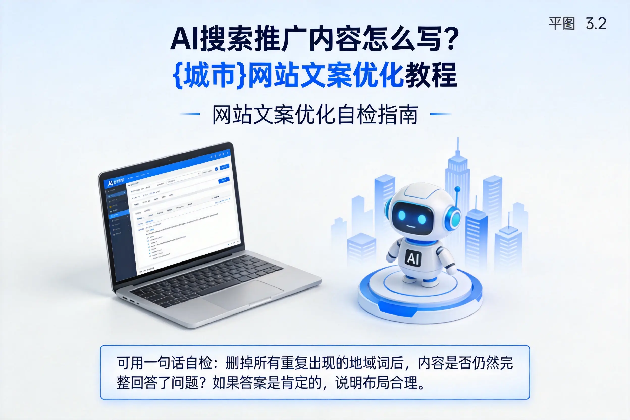 AI搜索推广内容怎么写?宣城网站文案优化教程