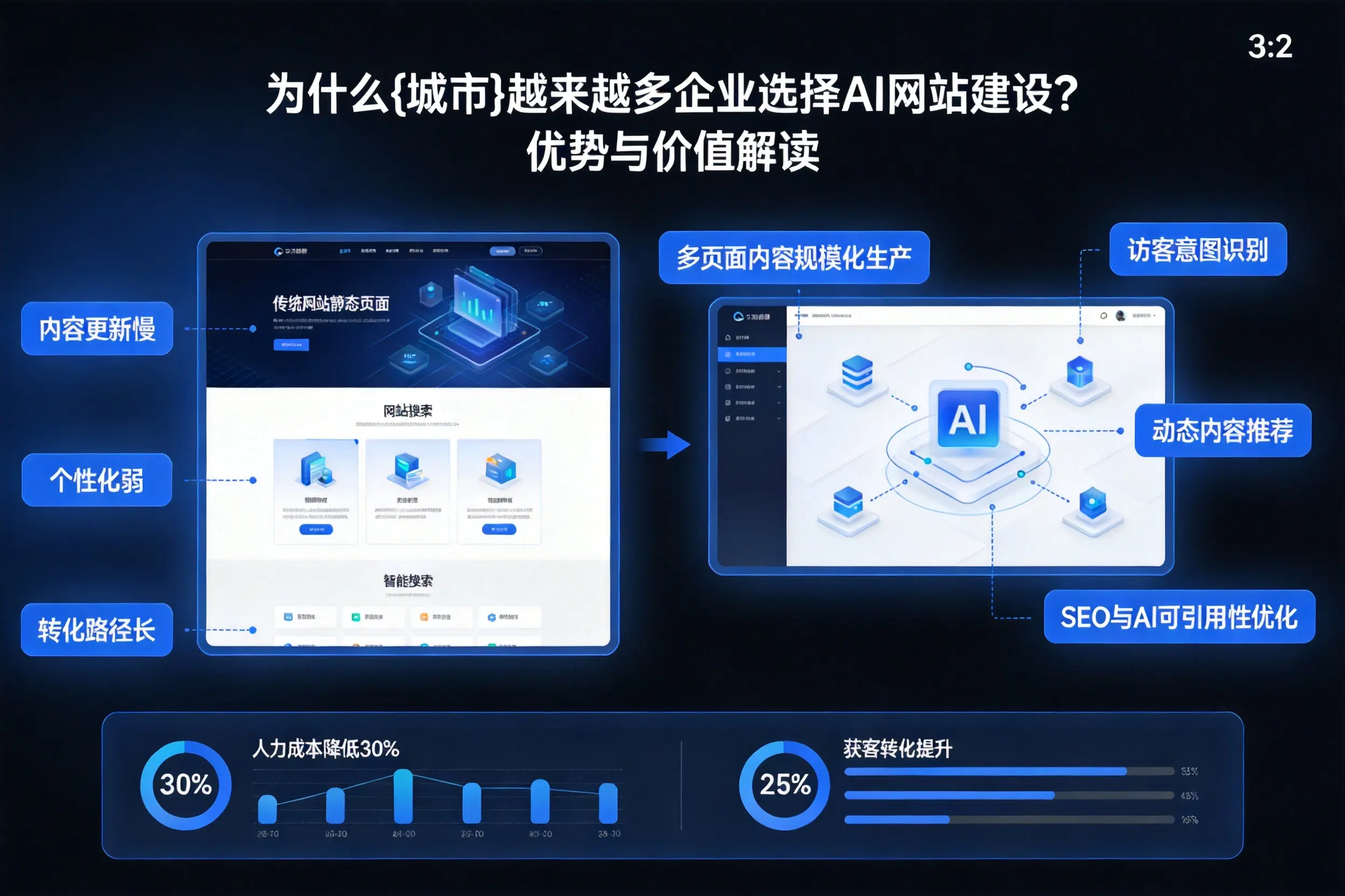 为什么宣城越来越多企业选择AI网站建设?优势与价值解读