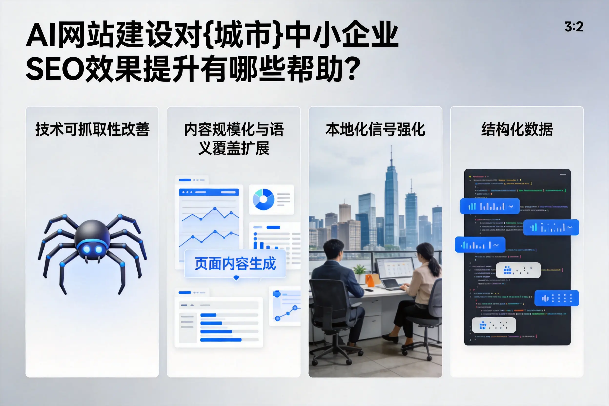 AI网站建设对宣城中小企业SEO效果提升有哪些帮助?