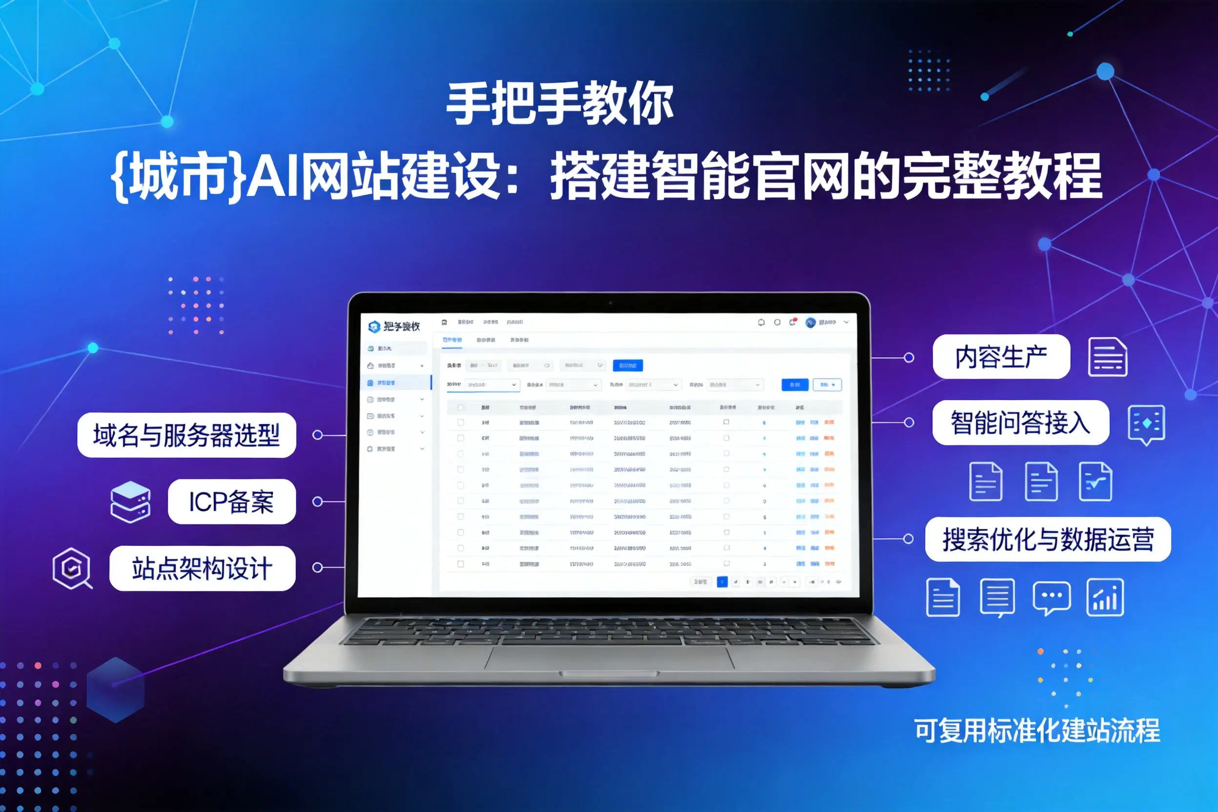 手把手教你宣城AI网站建设:搭建智能官网的完整教程