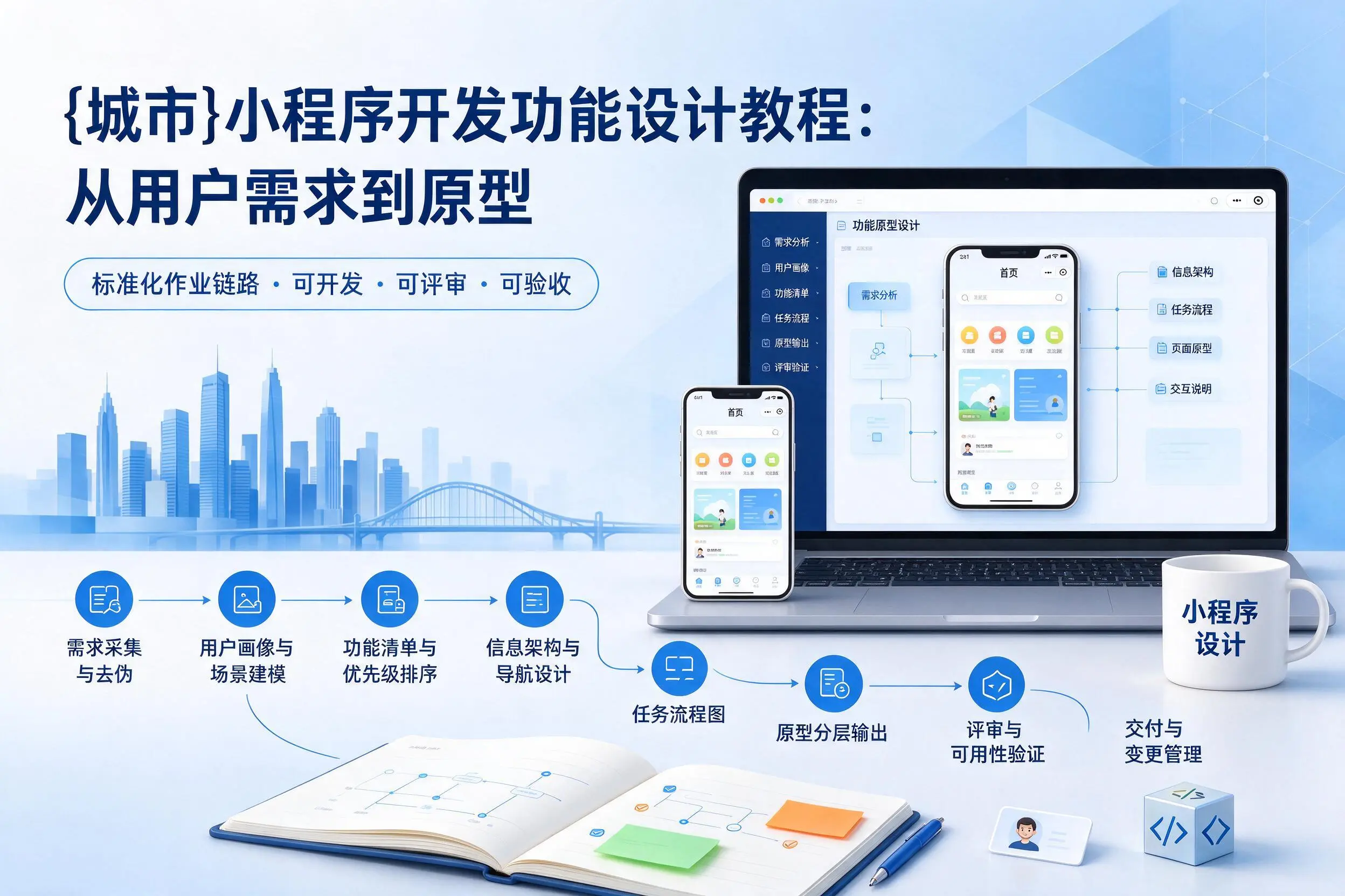 宣城小程序开发功能设计教程：从用户需求到原型
